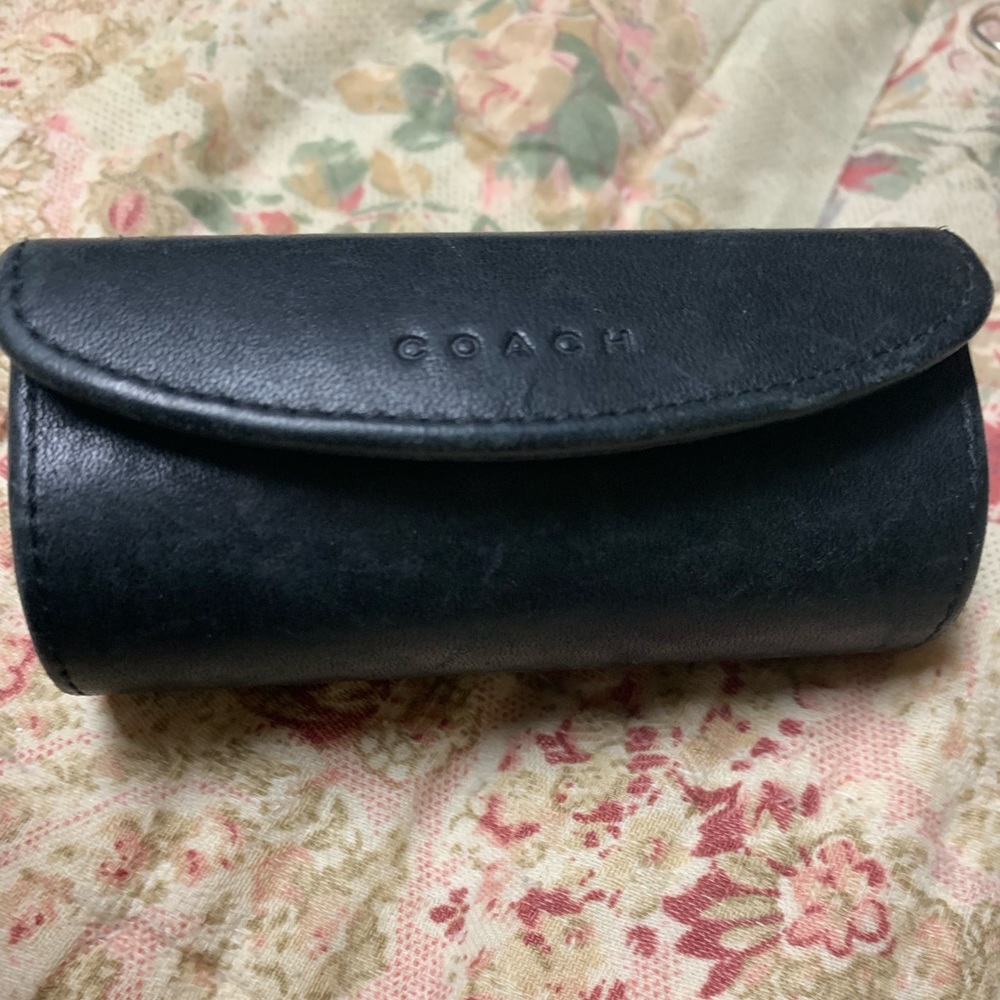 Authentic Coach lipstick holder
